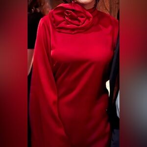 NA-KD Vibrant Red Dress